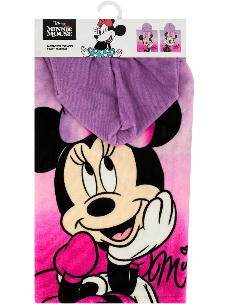 Minnie Mouse Hooded Towel (2)