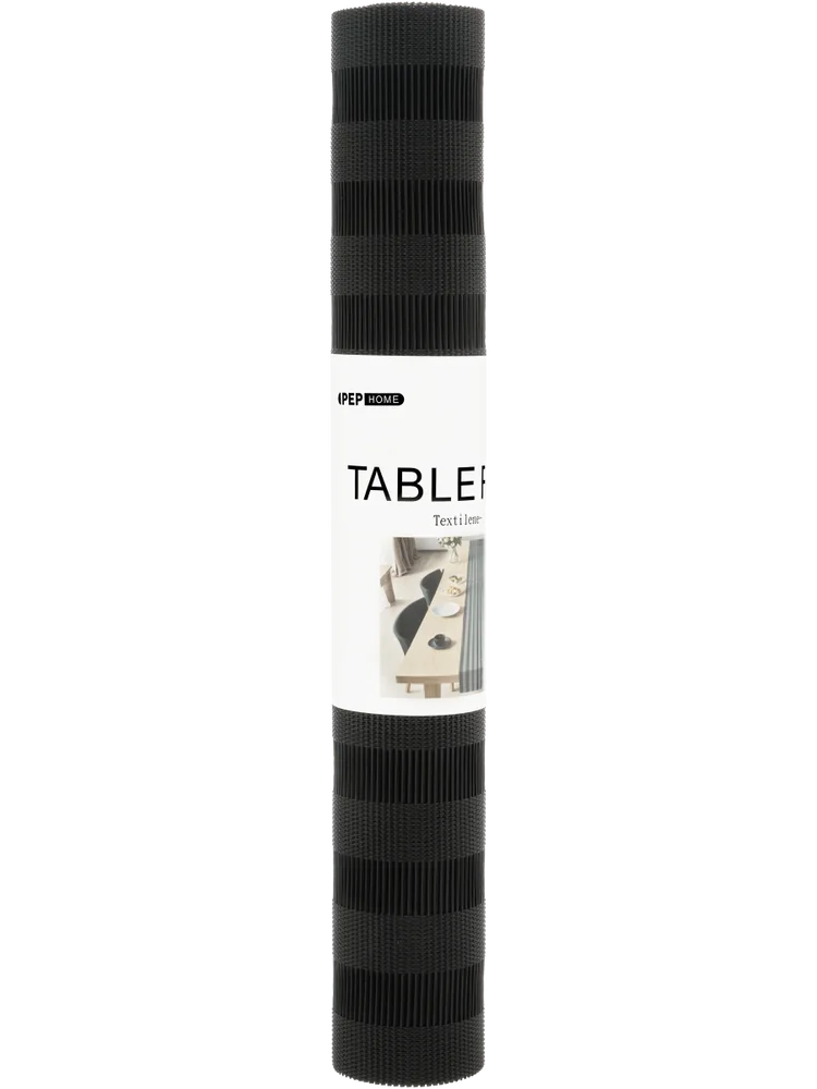 Black Textilene Table Runner