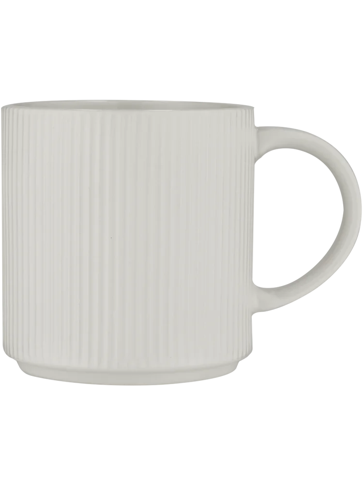 Ceramic Ribbed Mug 503 ml