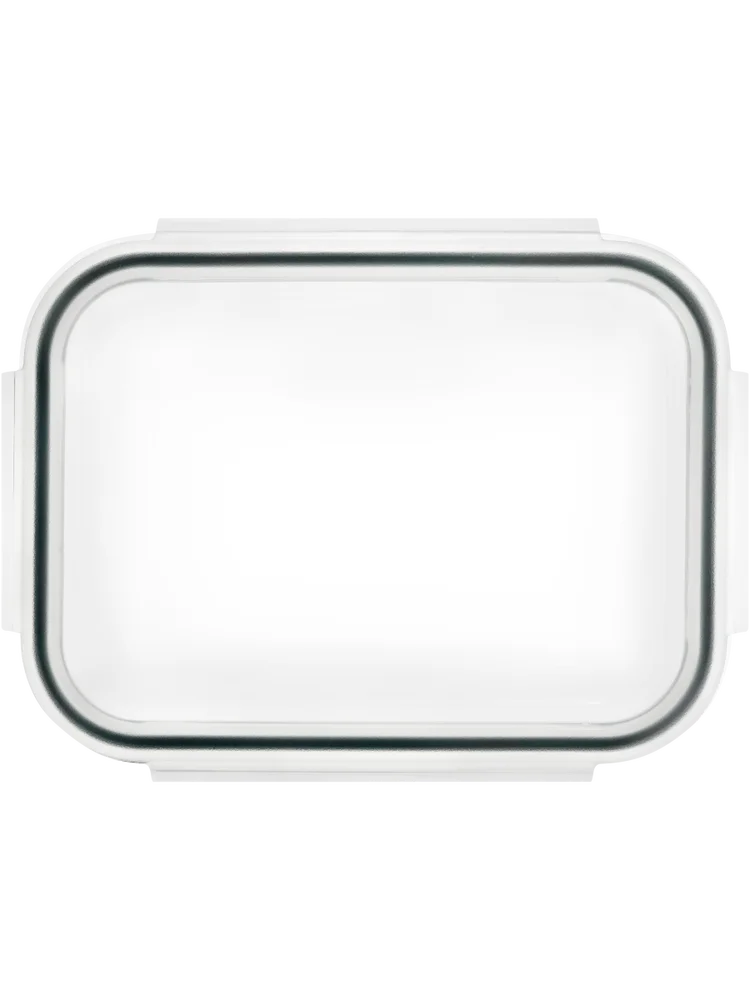 Glass Container With Clip-On Lid 1480ml