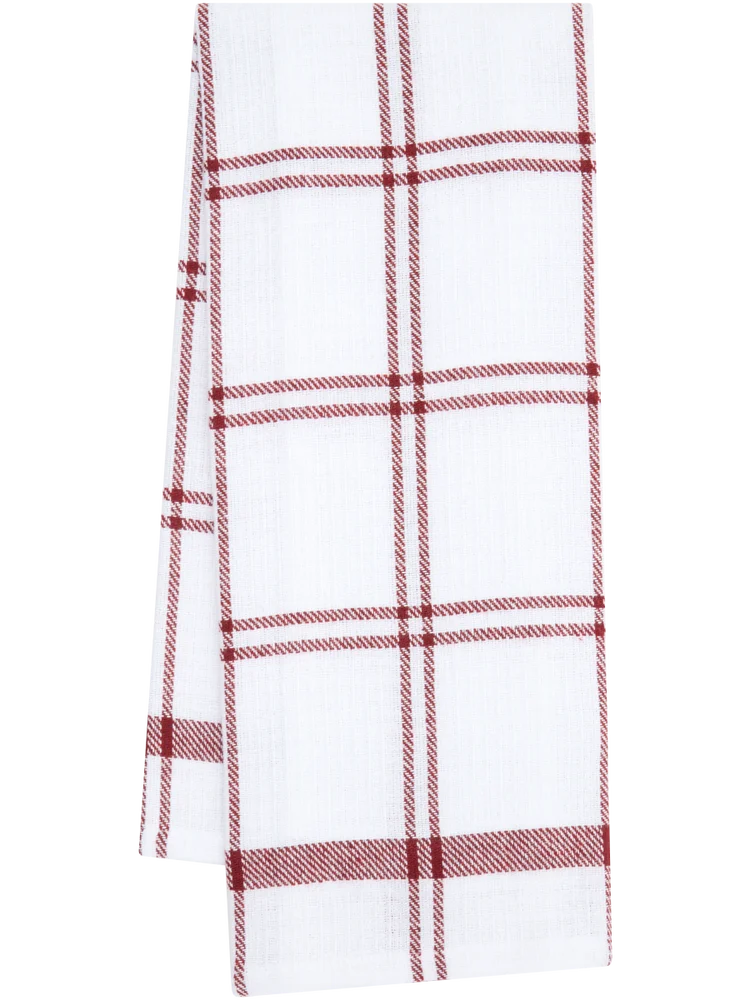 Red Honeycomb Dishcloth