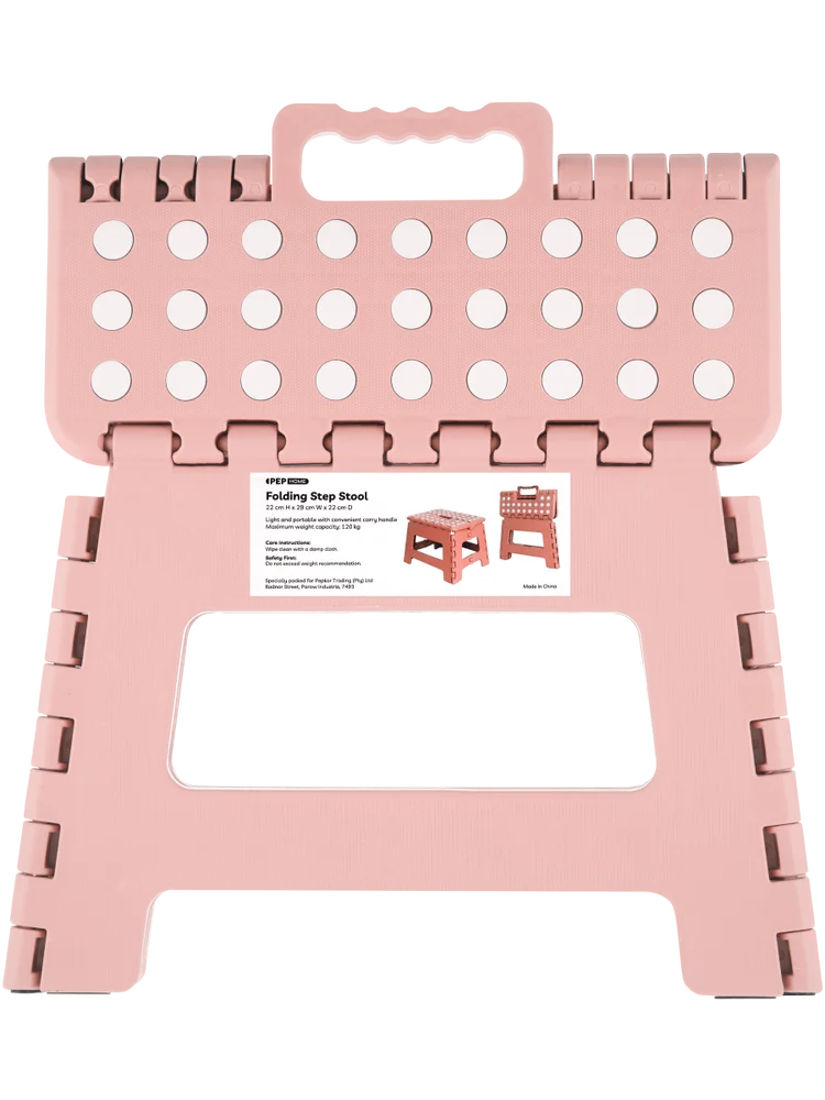 Folding Step Stool With Handle