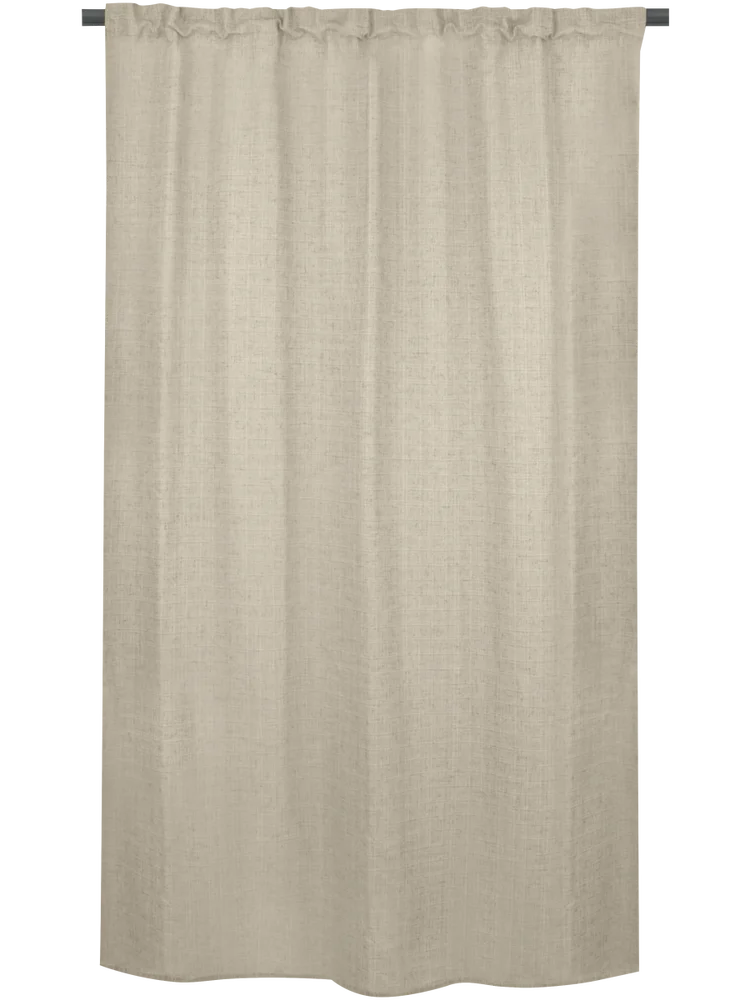 2 Pack Charcoal Lined Curtain