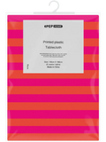 Stripe Printed Plastic Tablecloth (1)
