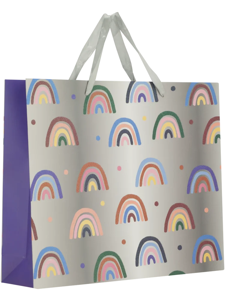 Large Rainbow and Leopard Gift Bag (3)