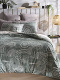 Printed Microfibre Duvet Cover Set King (1)