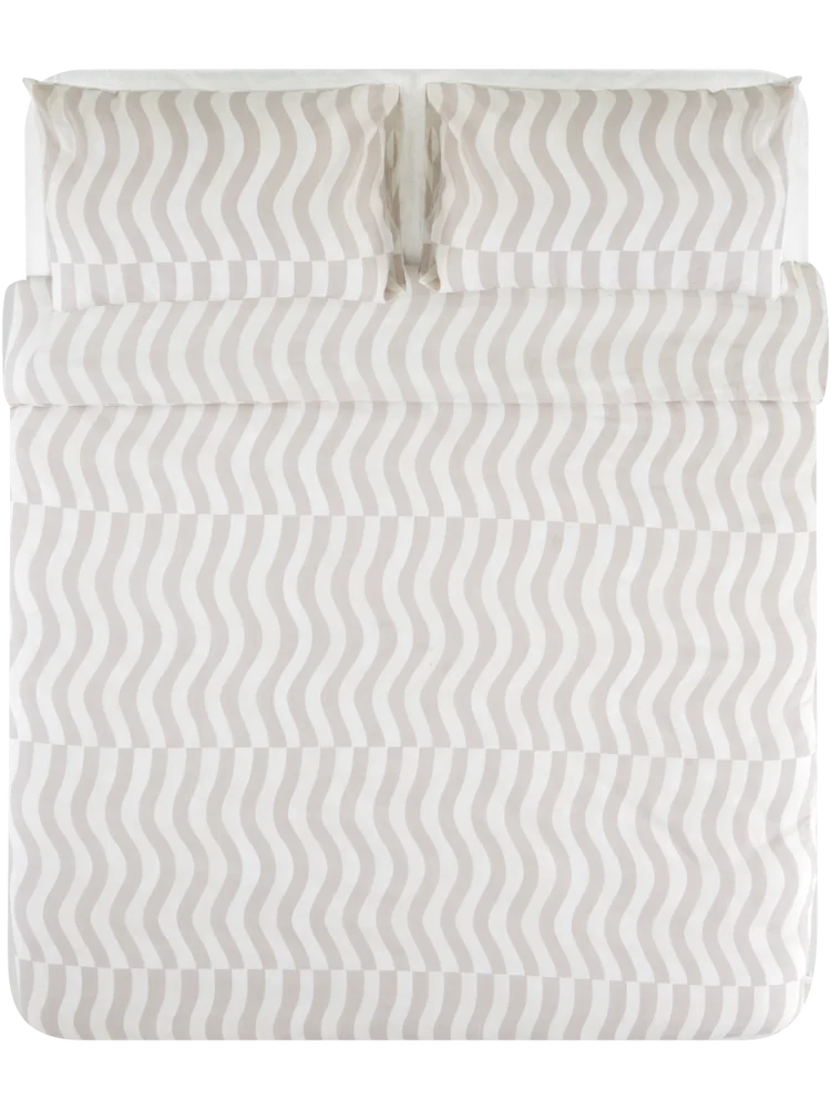 Waves Duvet Cover Set Queen