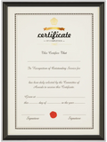 Certificate Photo Frame