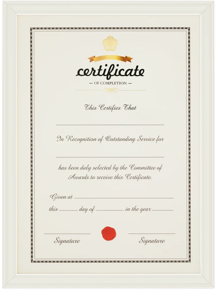 Certificate Photo Frame (2)
