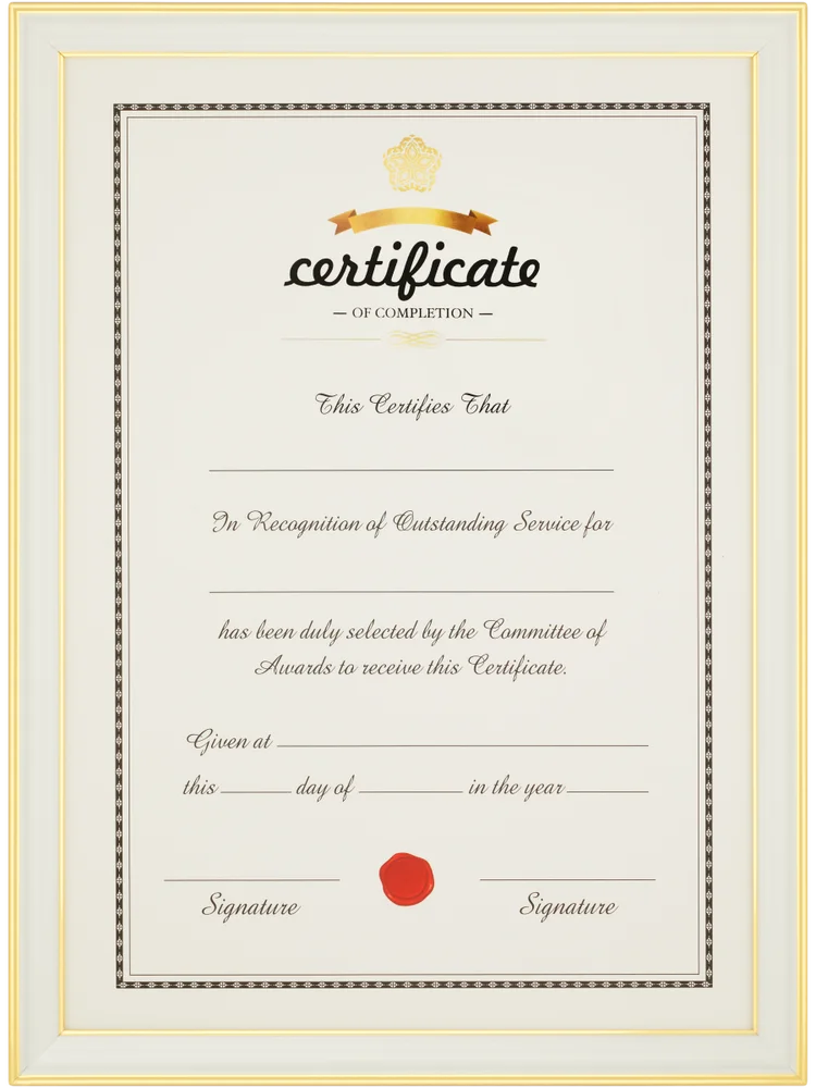 Certificate Photo Frame (3)