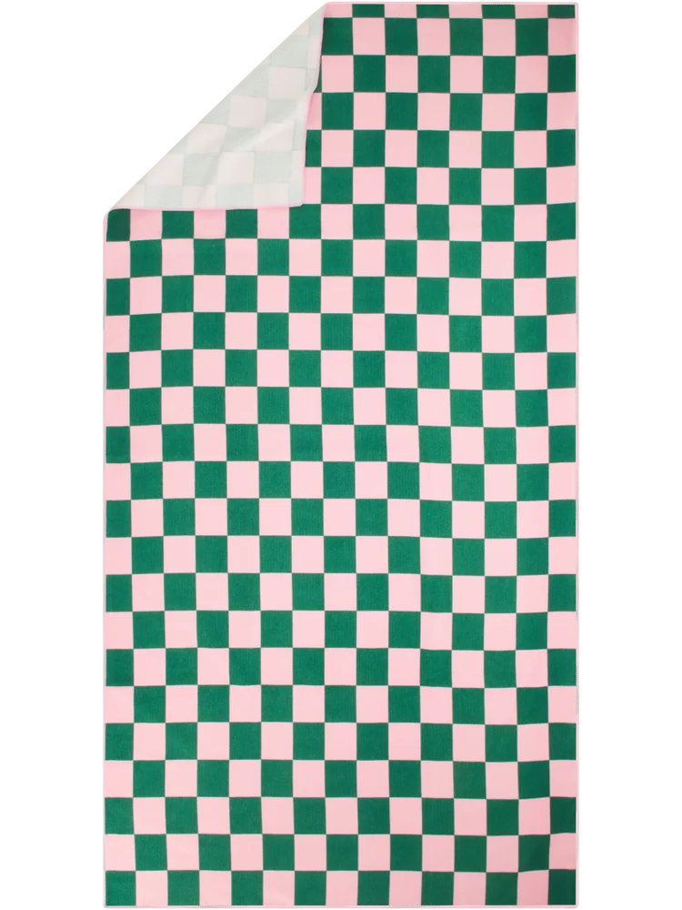 Checkerboard Beach Towel