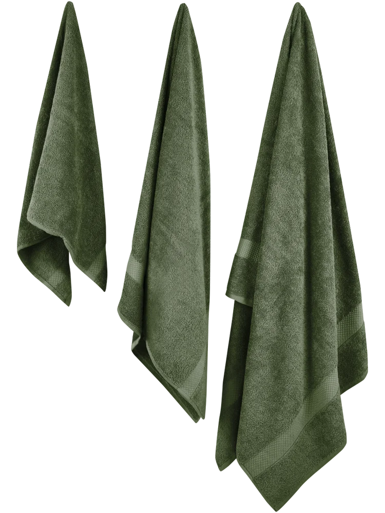 Premium Green Hand Towel