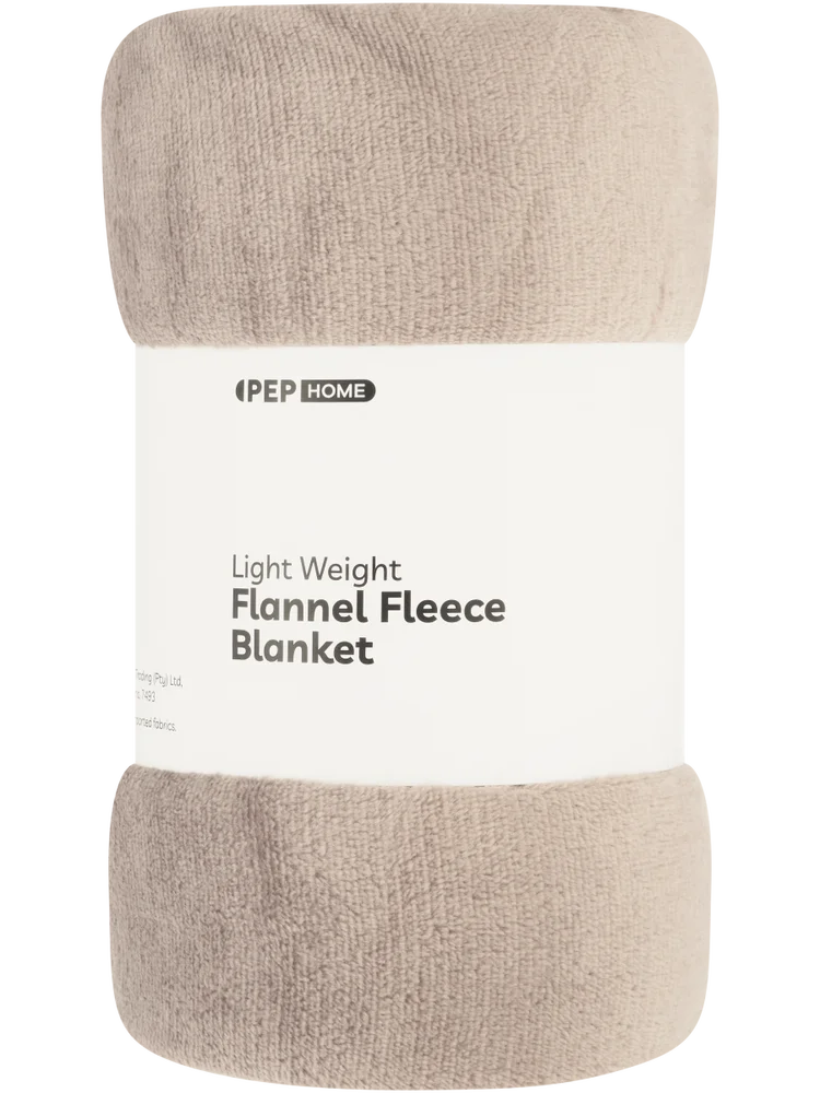 Flannel Fleece Blanket Three Quarter