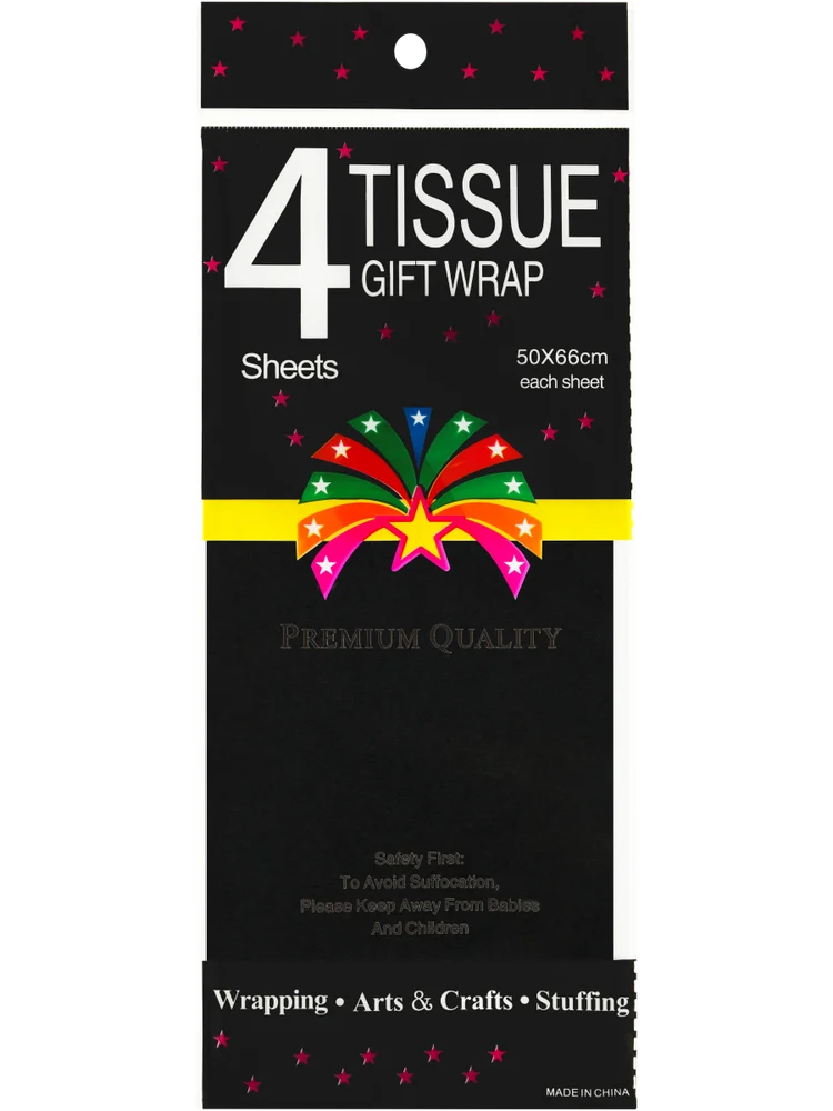 Plain Tissue Gift Wrap Sheets (3)