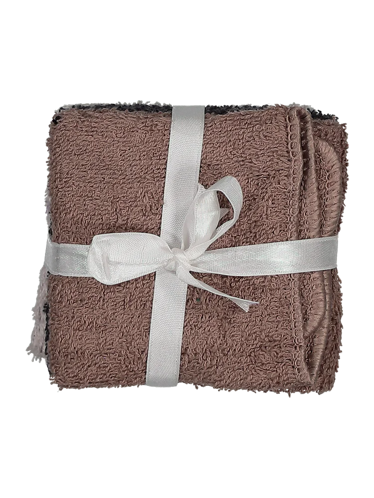 3 Pack Plain Neutral Face Cloth