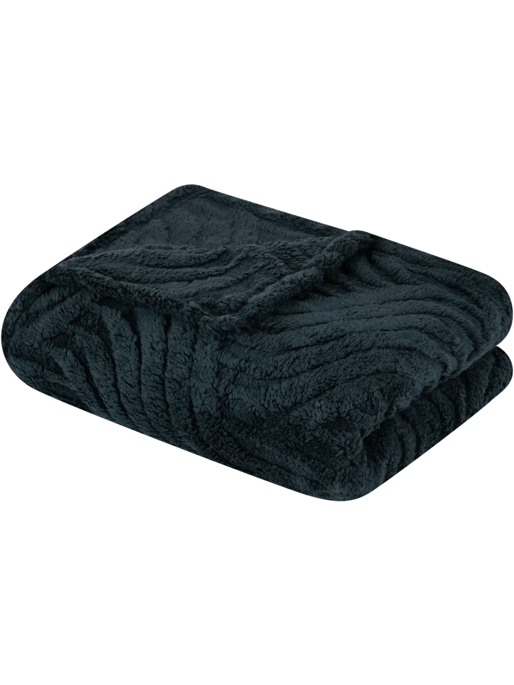 Bunk Bed Embossed Flannel Blanket