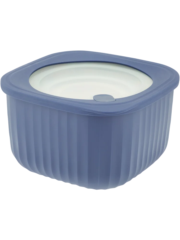 4 Piece Blue Nested Food Storage Set