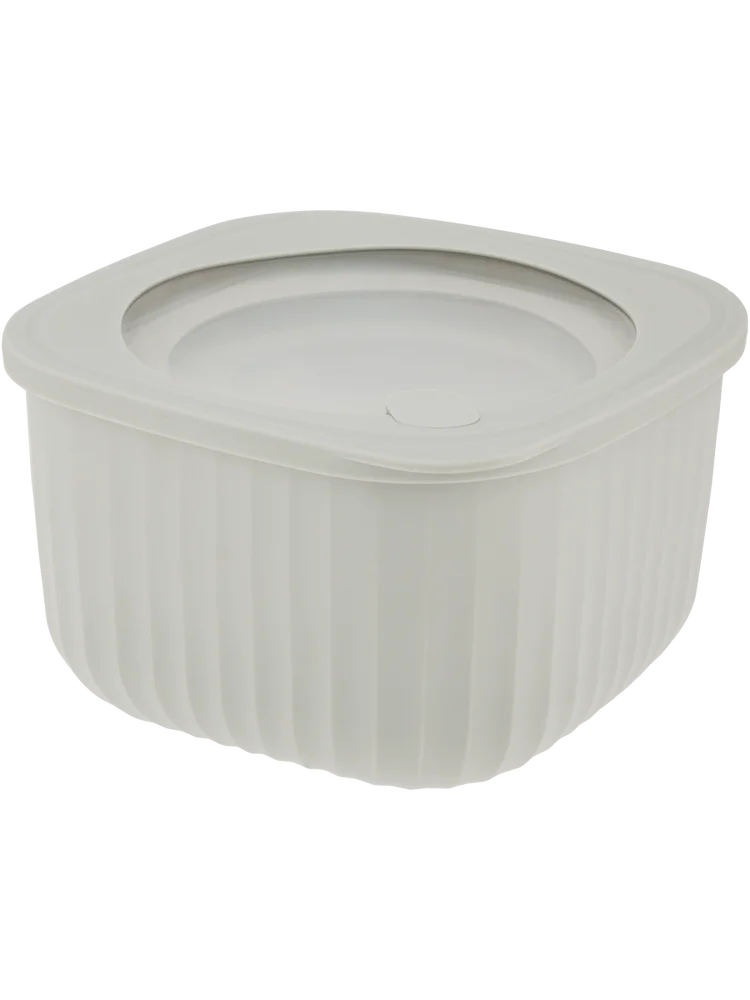 4 Piece Grey Nested Food Storage Set