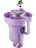 Lilac Silicone Tumbler Glass Holder