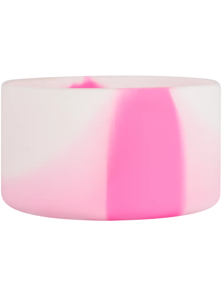 Pink Silicone Tumbler Glass Holder