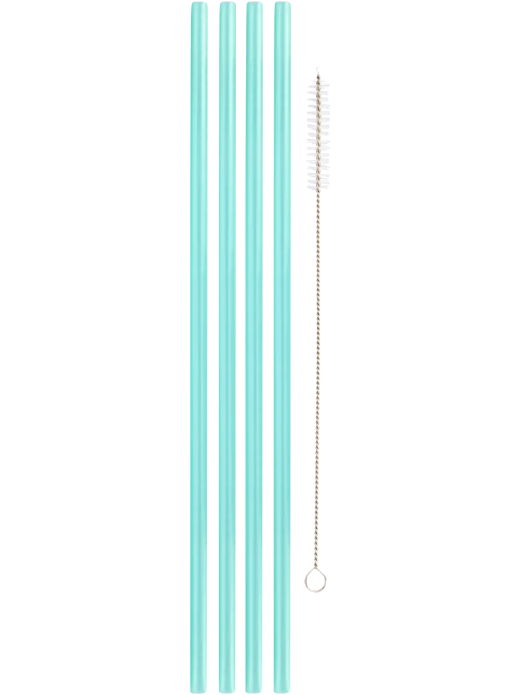 4 Pack Tumbler Glass Straws With Brush (1)