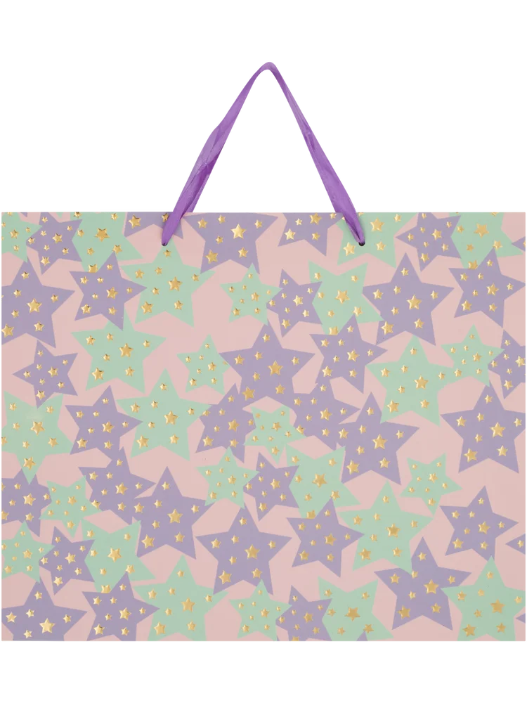 Large Stars Gift Bag