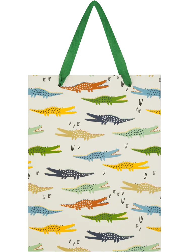 Medium Llama and Croc Gift Bag
