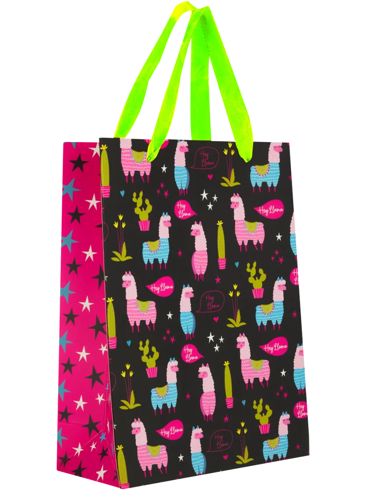 Medium Llama and Croc Gift Bag (2)