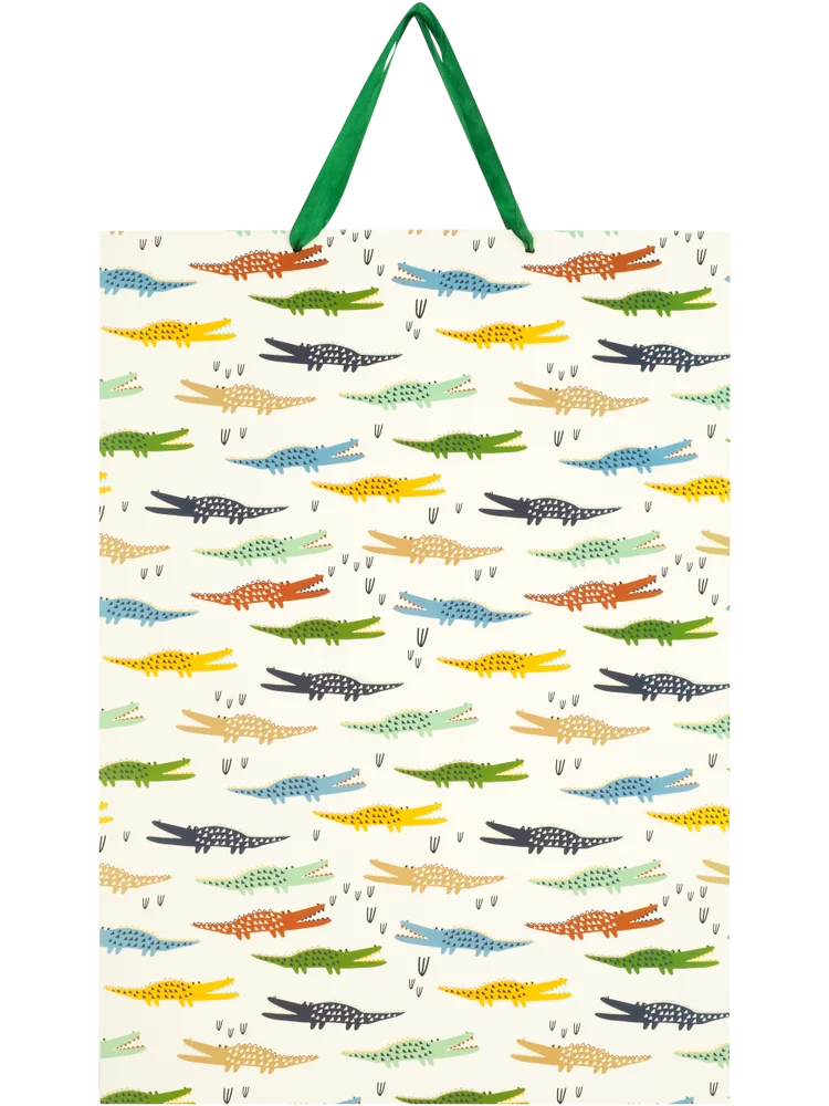Extra Large Llama and Croc Gift Bag