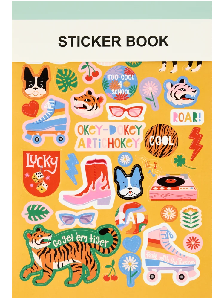 6 Sheet Sticker Book