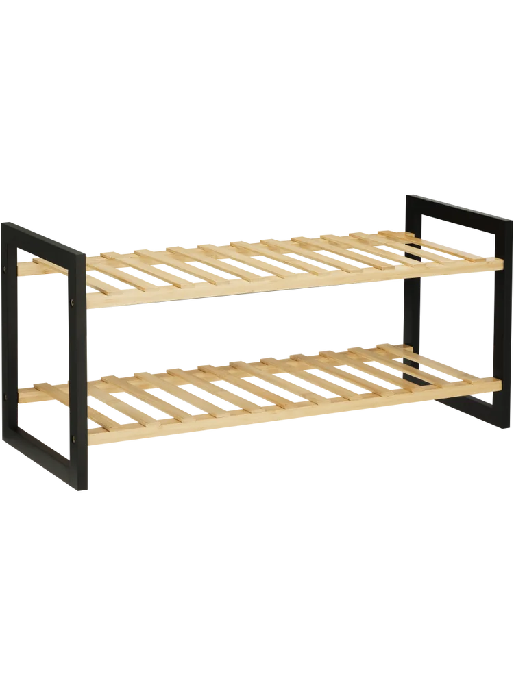 Bamboo Shoe Rack
