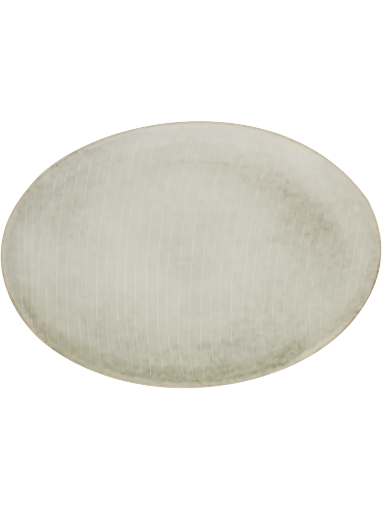 Striped Plate 35x25cm