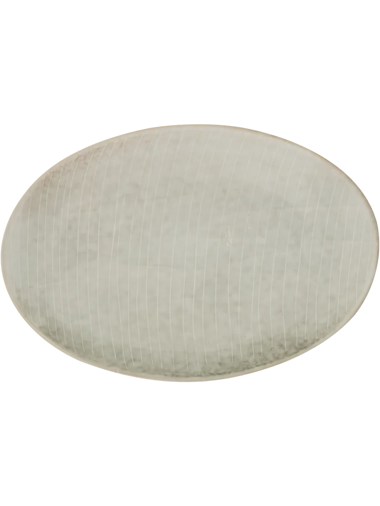 Striped Plate 31x21cm