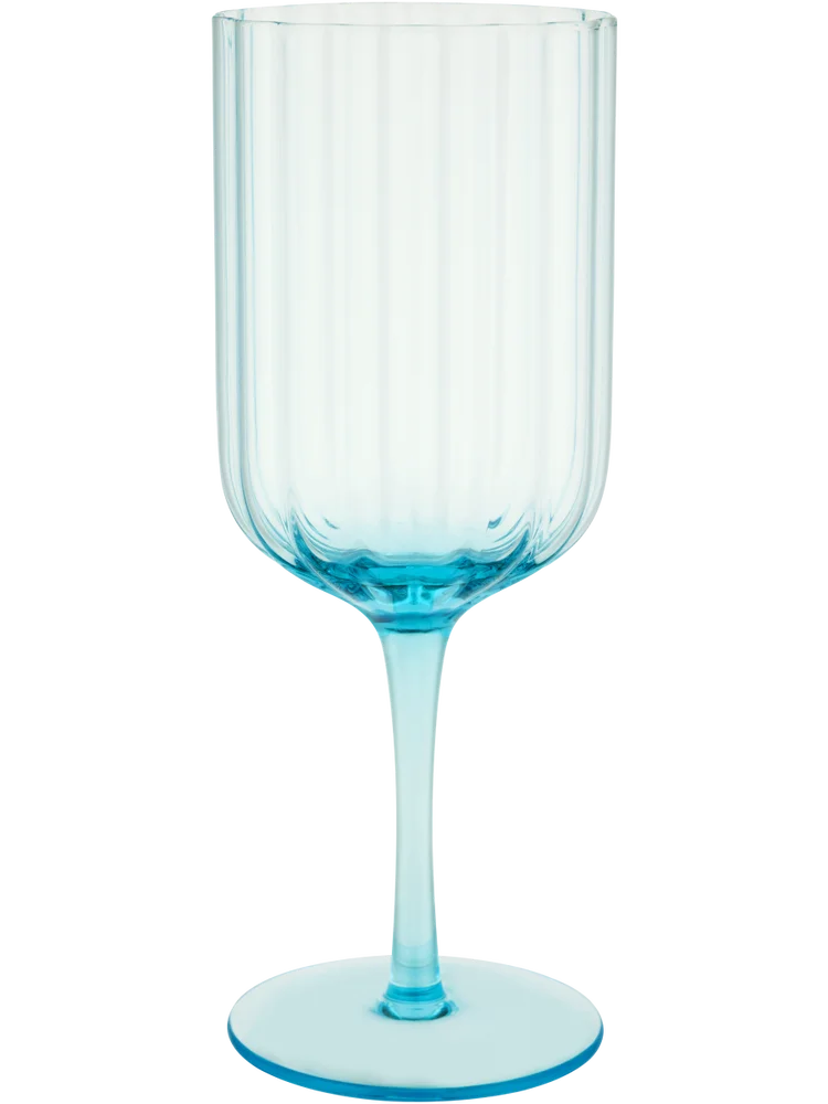 Ribbed Wine Glass 8x8x21cm