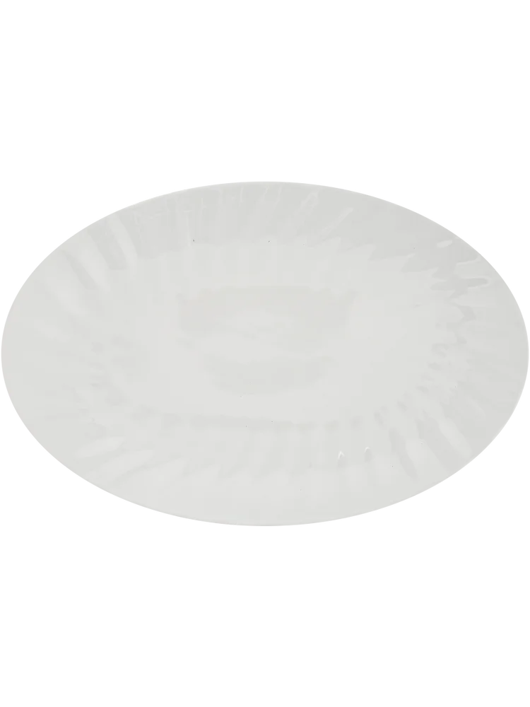 Patterned Oval Platter 26cm