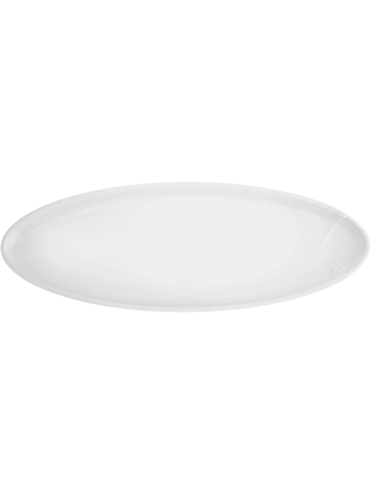 Long-Sided Ceramic Plate 40x14x3cm