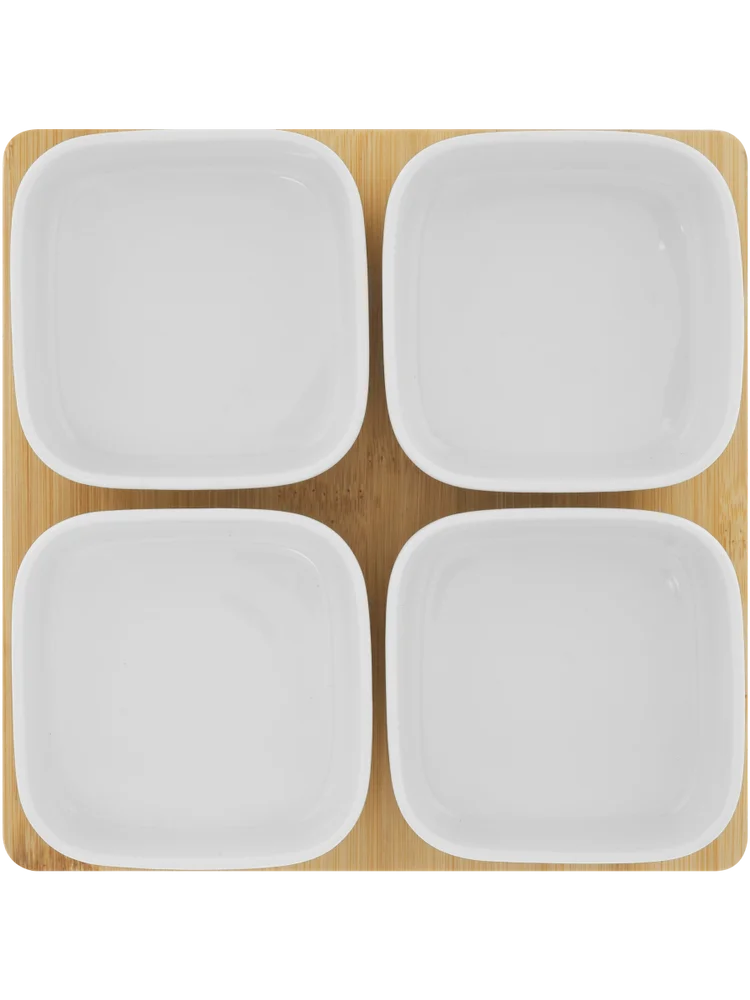 Ceramic Bowl Set 19x19x1cm