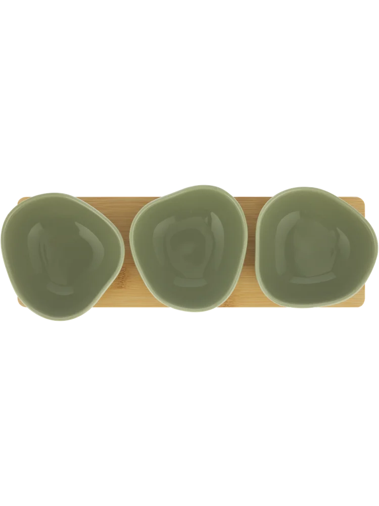 Ceramic Bowl Set 30x10x1cm