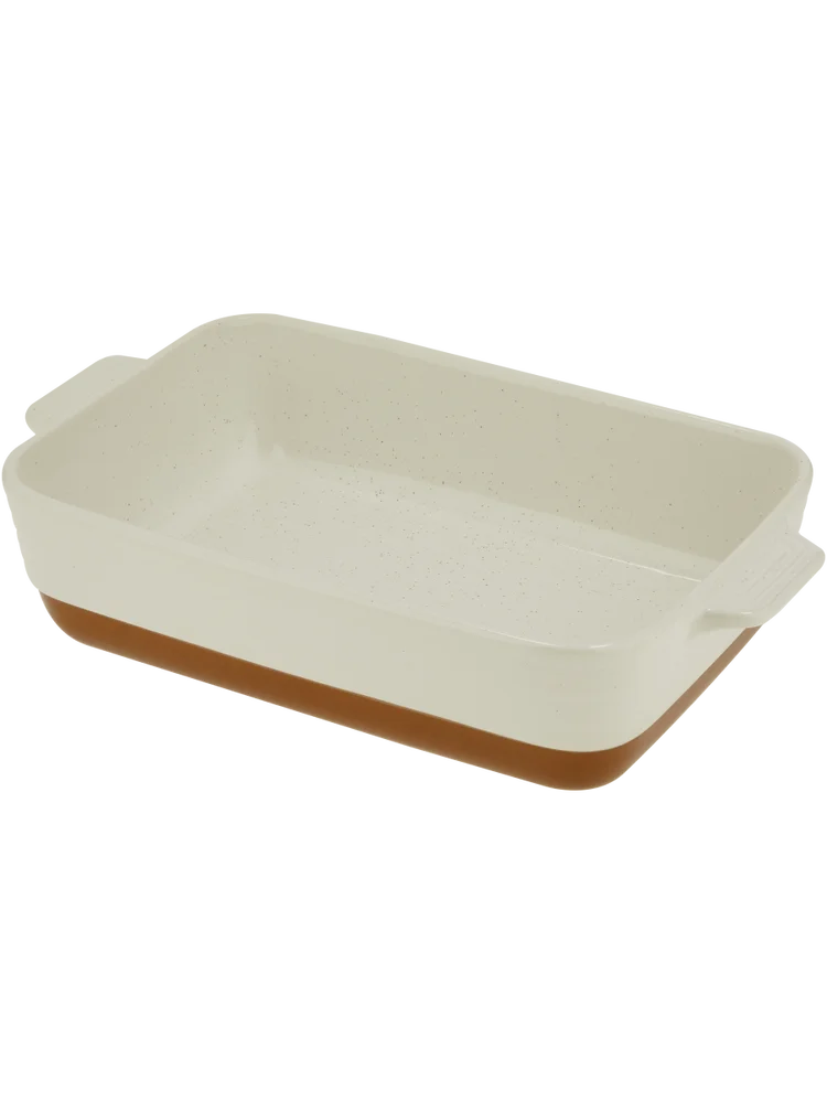 Brown Based Ceramic Oven Dish 33x19x8cm