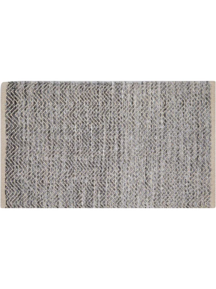 Small Grey Woven Fancy Jacquard Rug