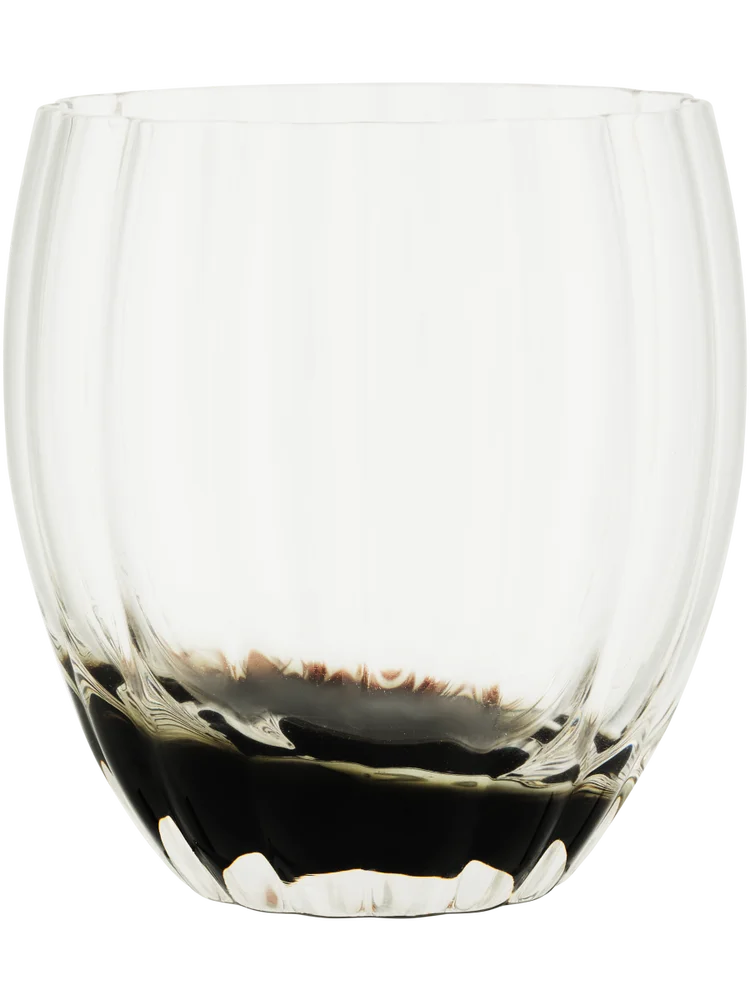 Stemless Fancy Glass Tumbler Glass 8x5x10 Cm