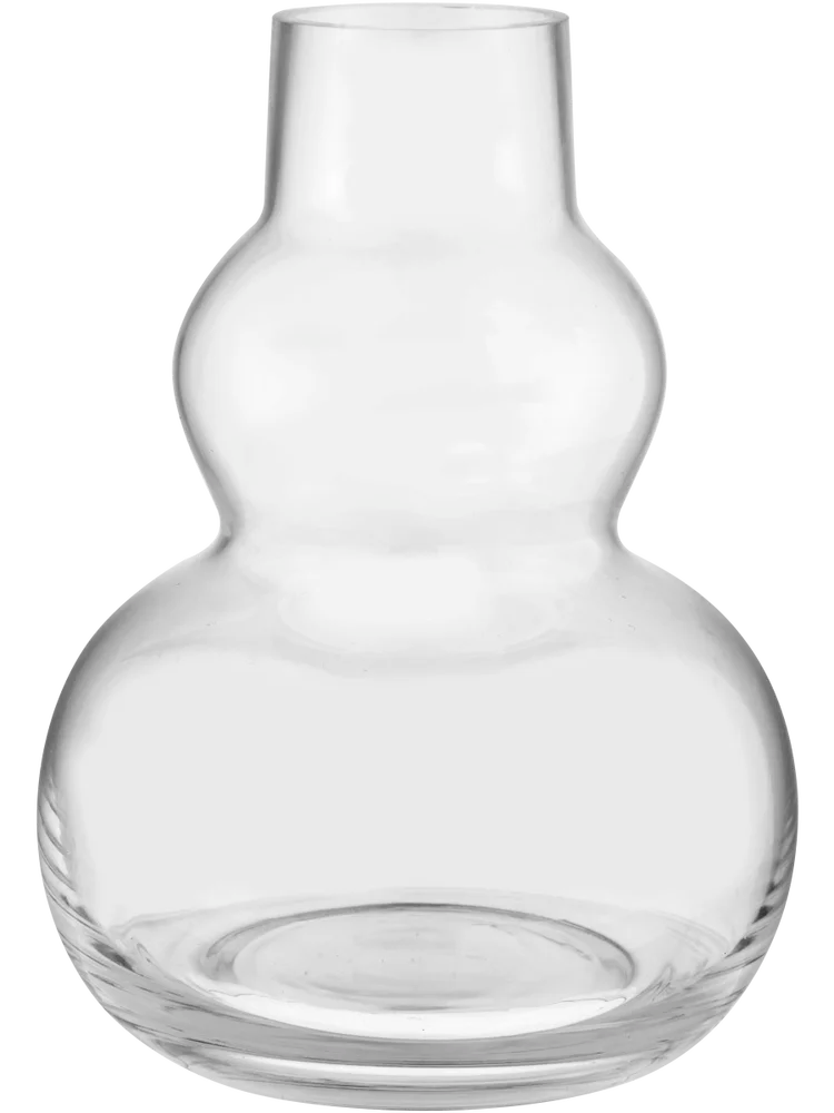 Double-Bulb Glass Vase 5x817cm