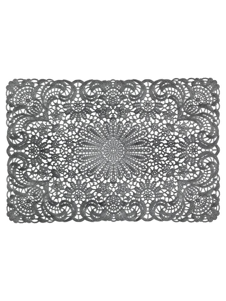 Black Lace Placemat