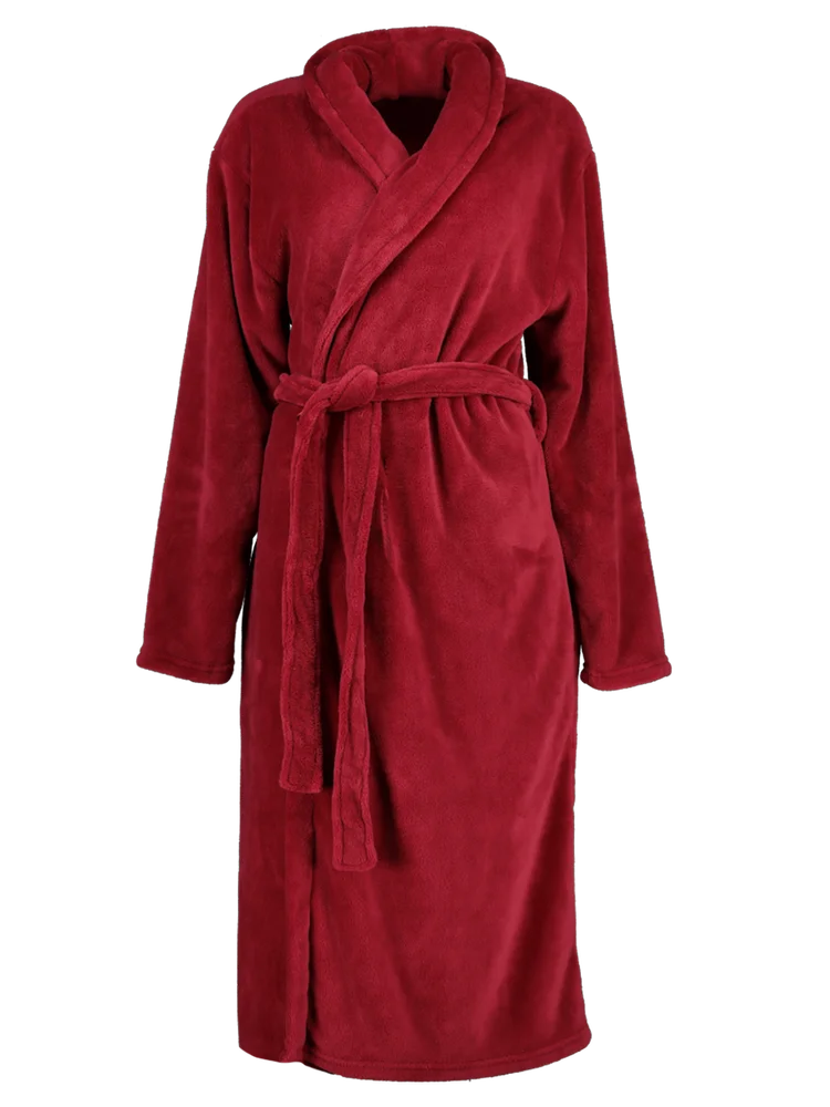 Coral Fleece Gown