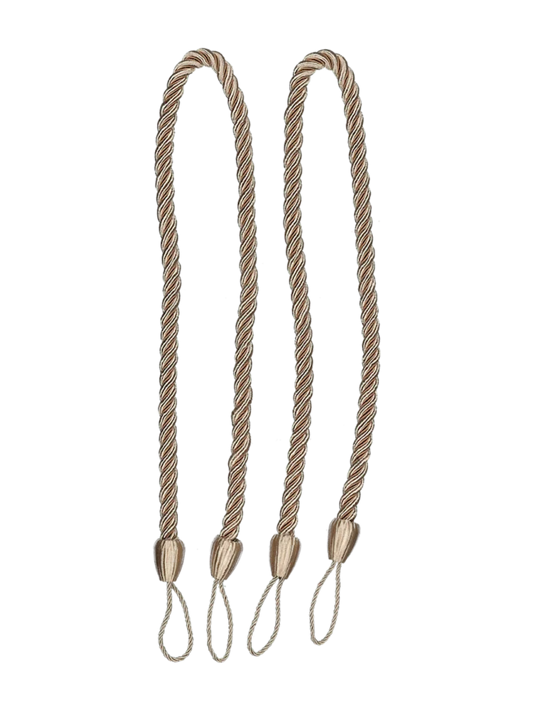 Gold Rope Curtain Tiebacks