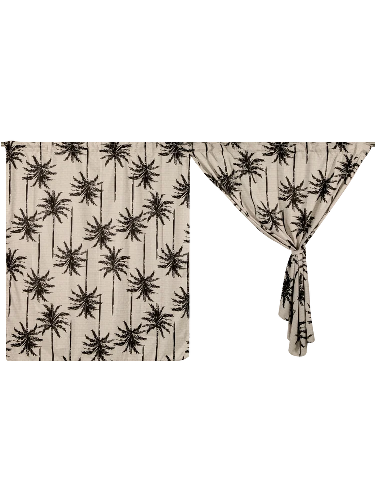 Palm Beach Café Curtain Set