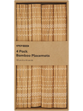 4 Pack Bamboo Placemats (1)