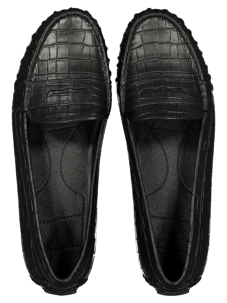 Textured Loafers