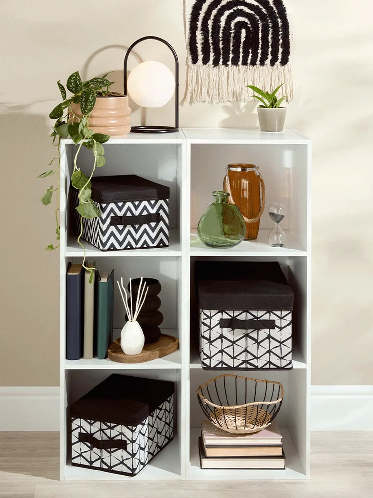 Office Shelf With Back Panel