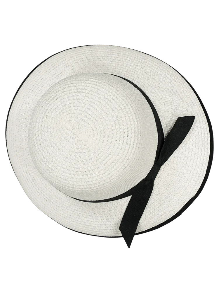 Narrow Brim Hat Grey